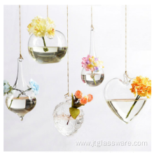 Shape Borosilicate Hanging Glass Vase